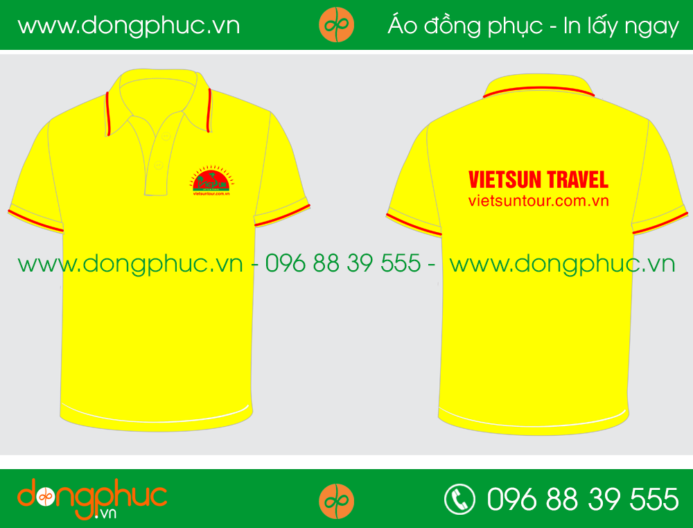 Áo phông đồng phục công ty Vietsun